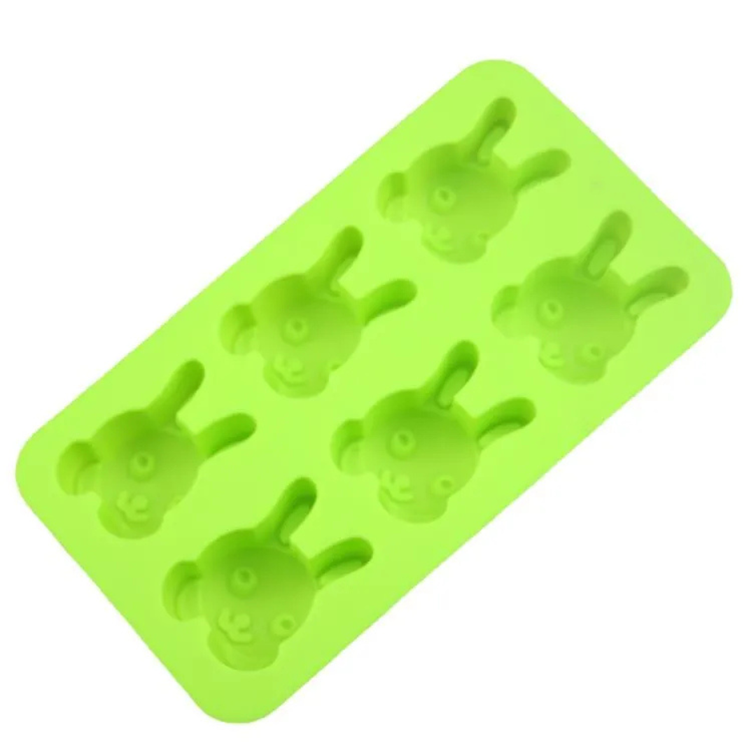 Moldes 6 Espacios Conejito Feliz